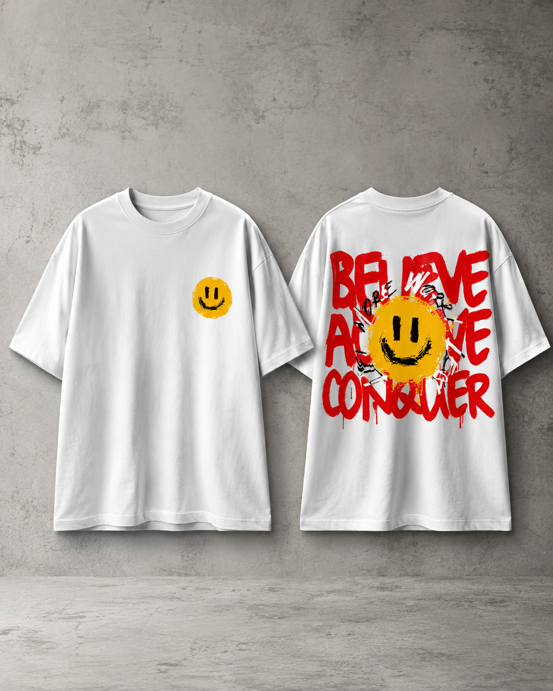Conquer Graffiti Smiley