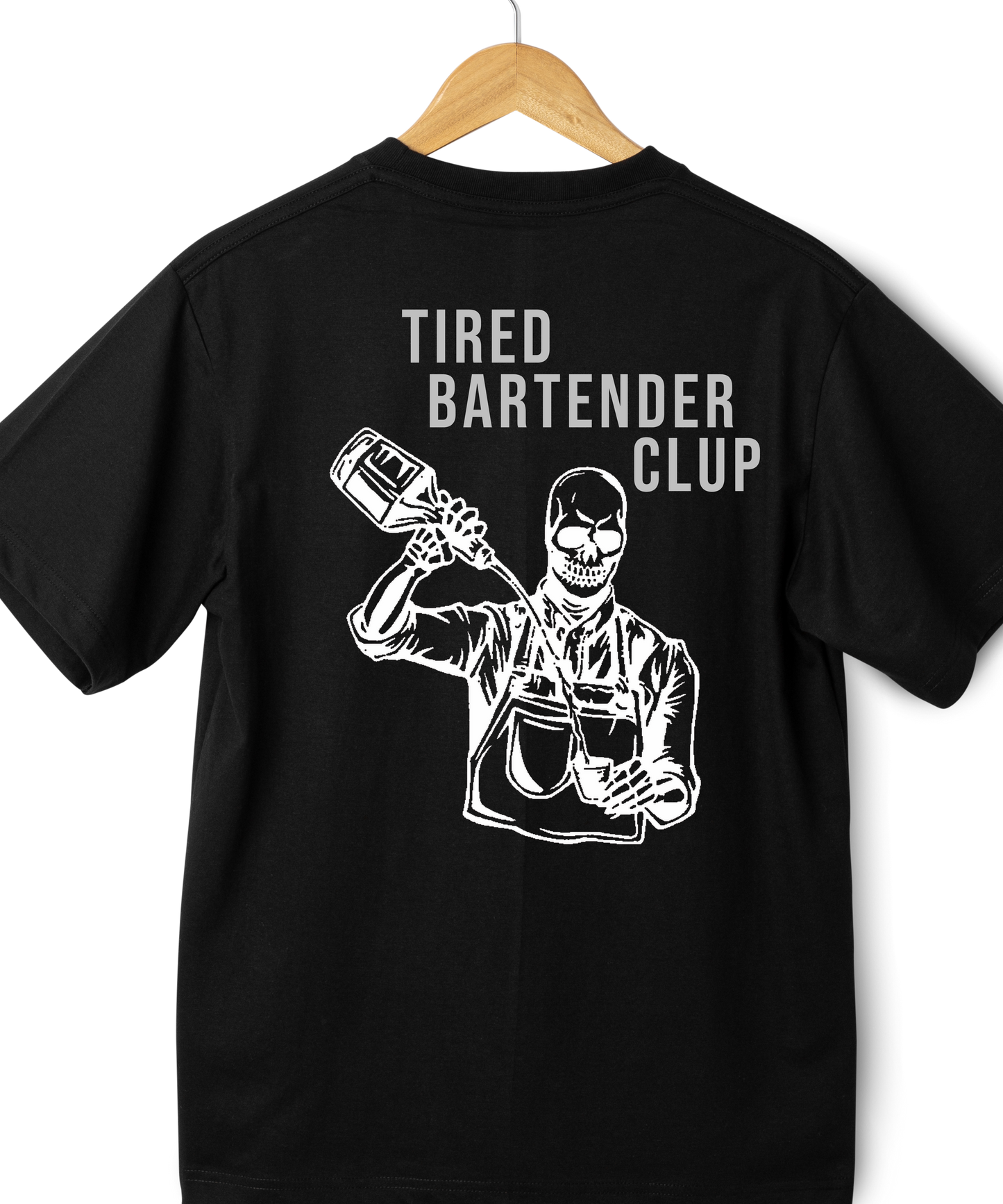 Tired Bartender Club Oversize T-Shirt