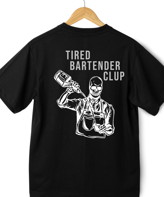 Tired Bartender Club Oversize T-Shirt